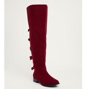 Torrid wide width, extended calf boots